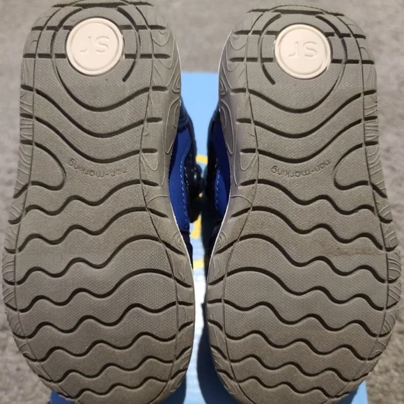 Munchkin Navy High top Sneakers kids size 8M - Picture 6 of 9